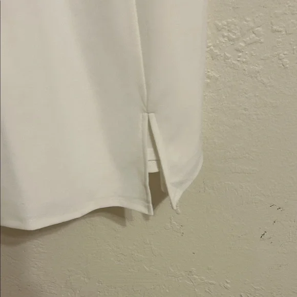 Lulu's White Asymmetrical Dress - Picture 5 of 6